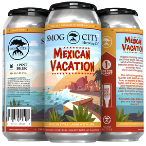 Mexican Vacation 16oz 4pack (CA Beer Shipping)