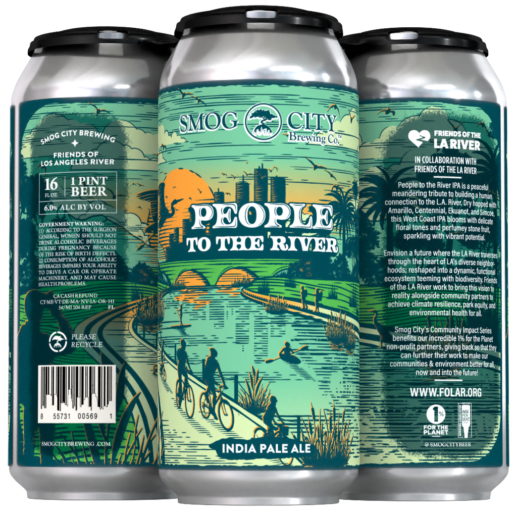 Community Impact Series: People to the River IPA 16oz 4-pack