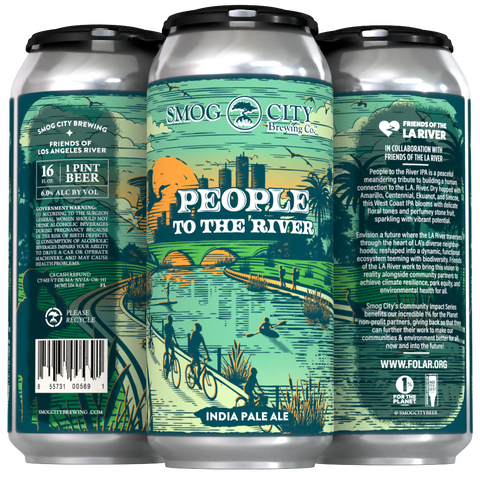 Community Impact Series: People to the River IPA 16oz 4-pack