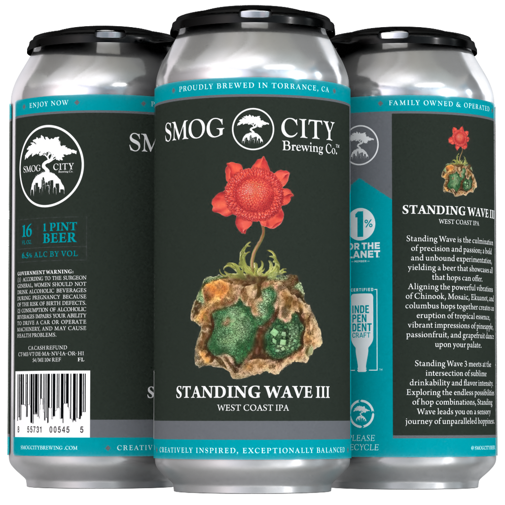 Standing Wave 3 West Coast IPA 16oz 4-pack