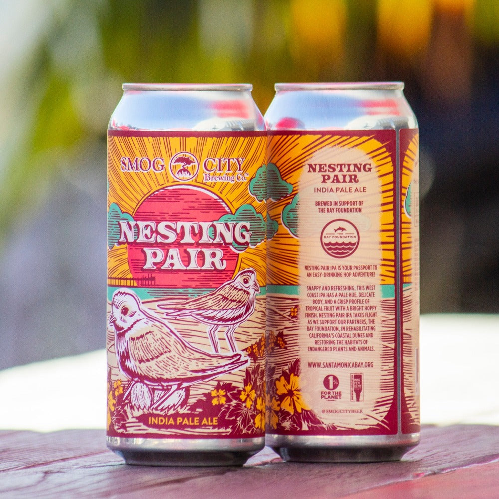 Nesting Pair IPA  beer cans