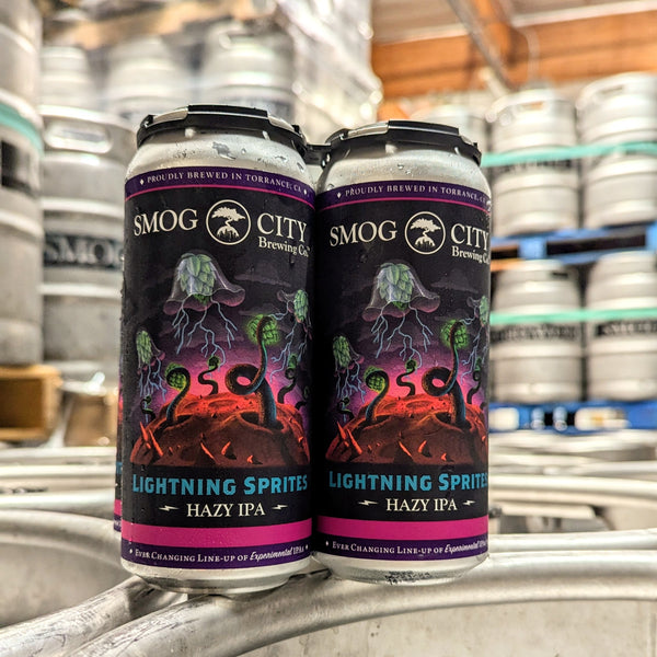 Smog Days Haze Craze: Lightning Sprites Hazy IPA 16oz 4-pack